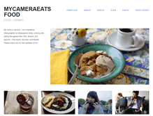 Tablet Screenshot of mycameraeatsfood.com
